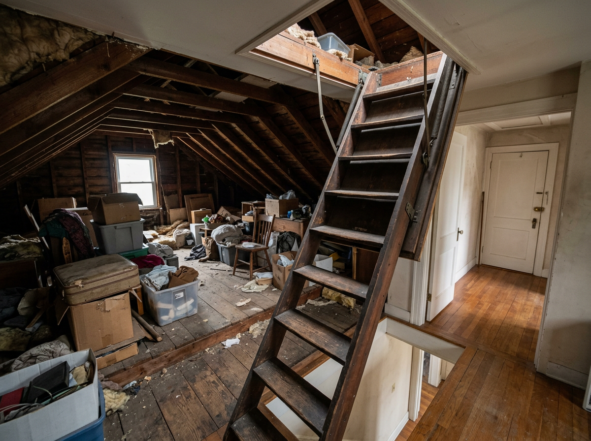 Pull-Down Stair Attics