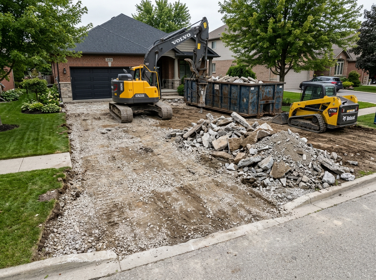 Driveway Removal