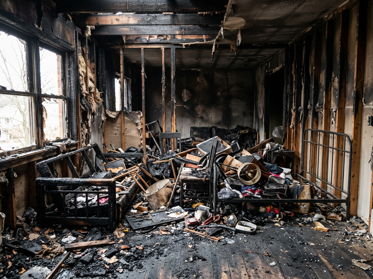 Fire cleanup