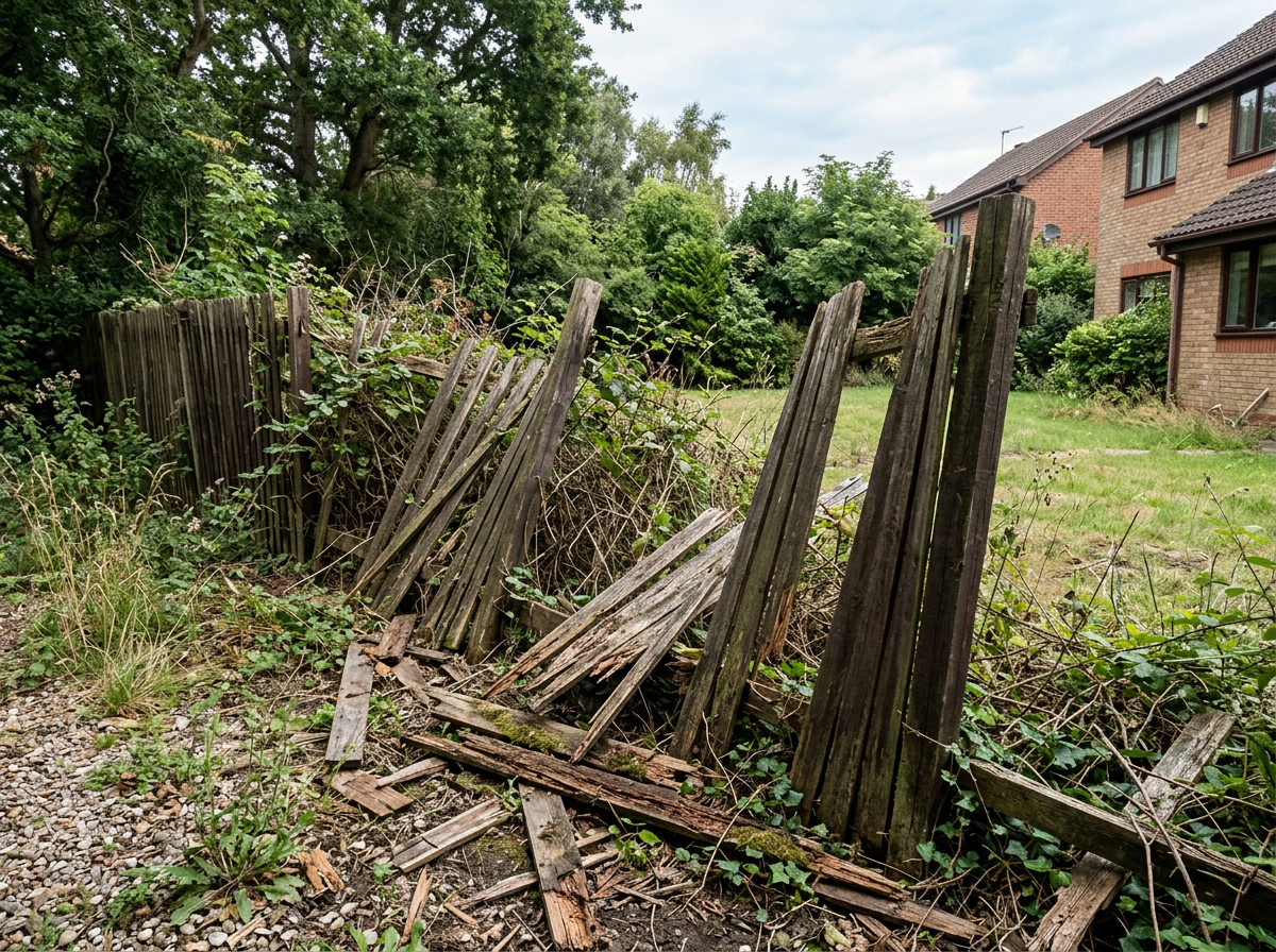Old or Damaged Fences