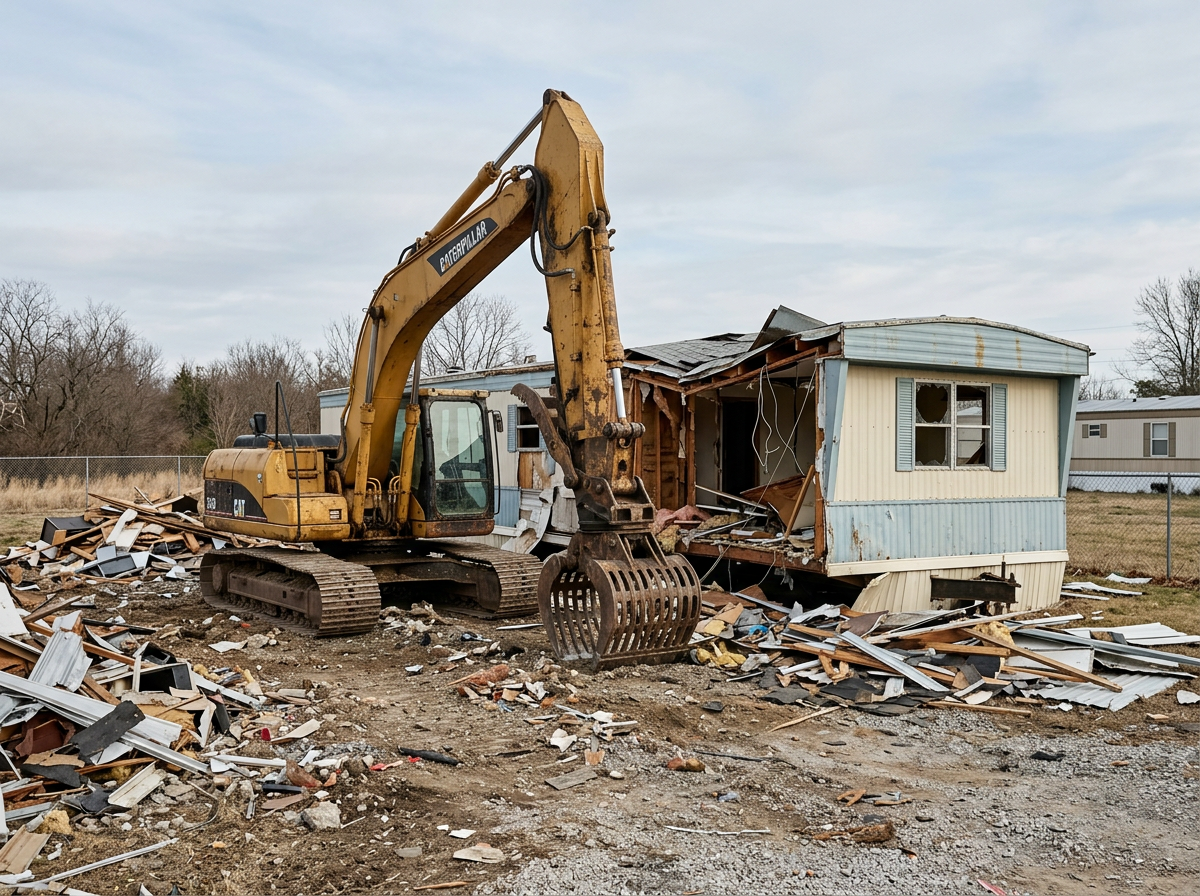 Mobile Home Removal