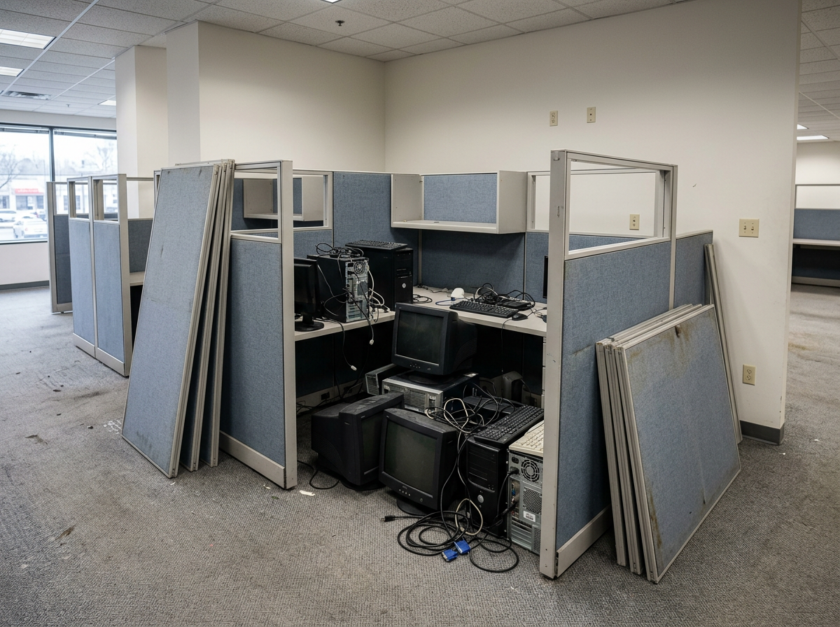 IT Equipment & Cubicle Removal