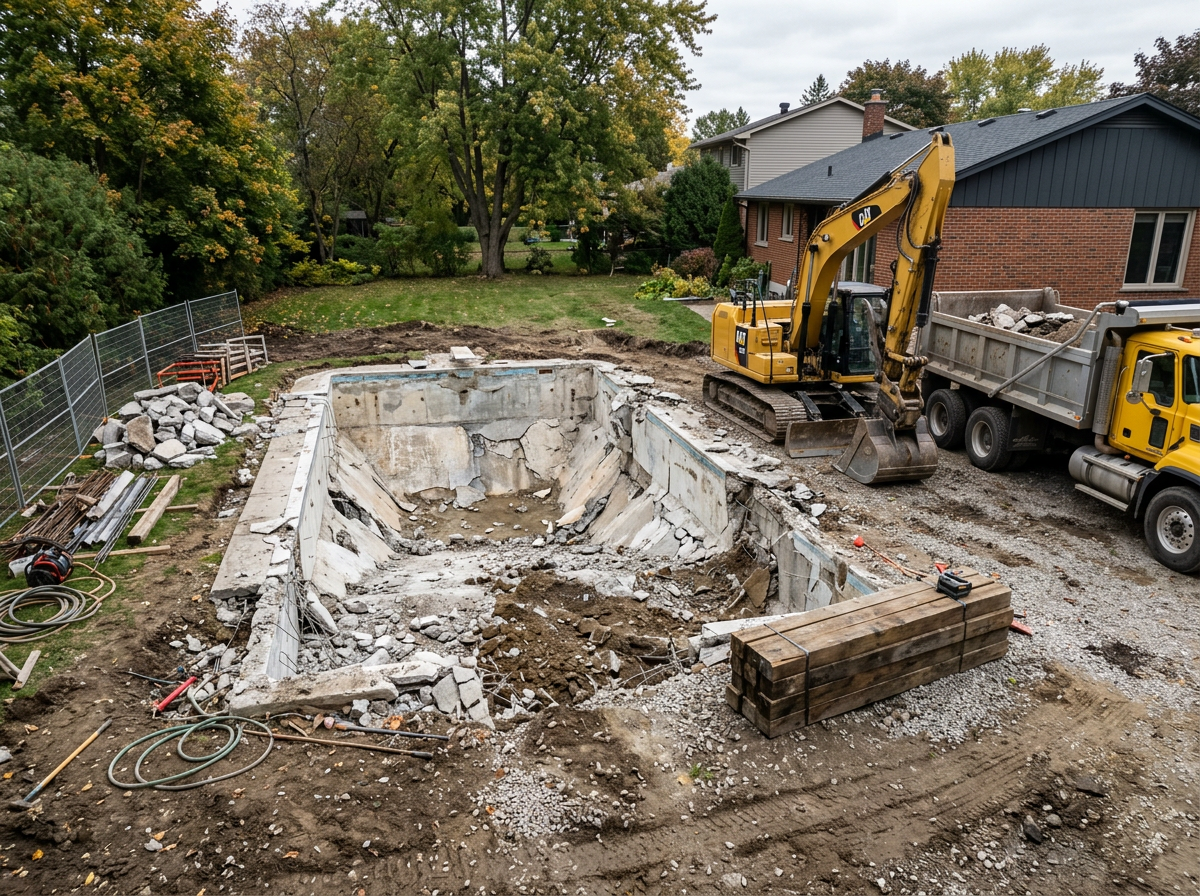 Inground Pool Removal