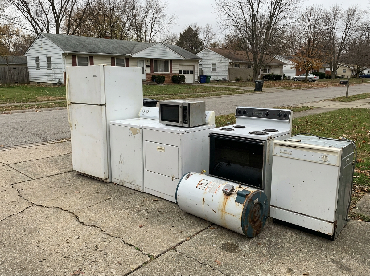 Appliance Removal materials we haul away in Columbus, OH