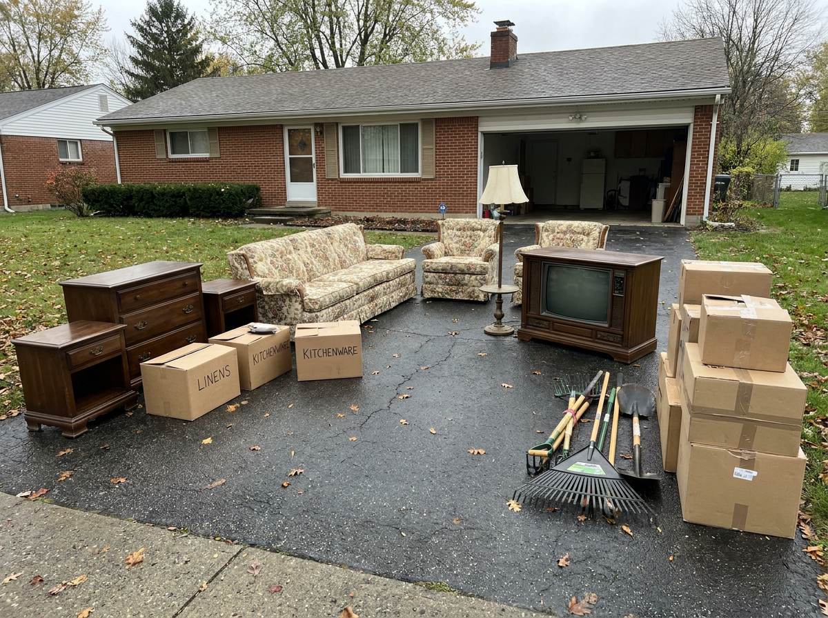Estate Cleanouts materials we haul away in Columbus, OH