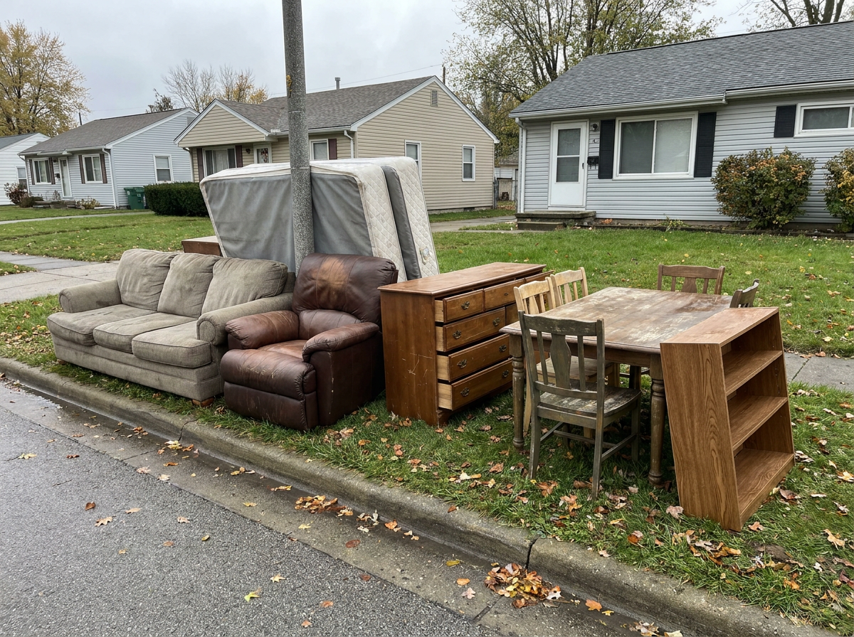 Furniture Removal materials we haul away in Columbus, OH