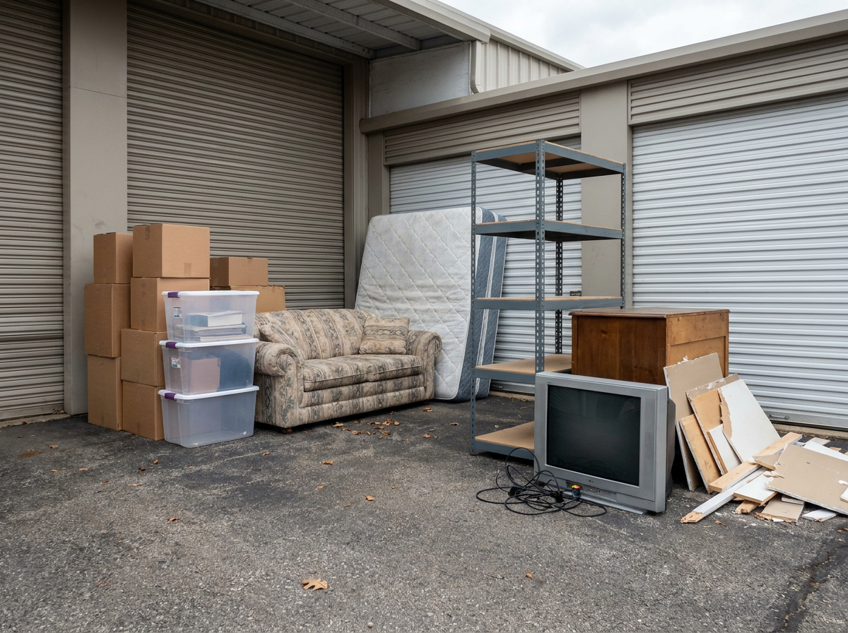 Storage Unit Cleanouts materials we haul away in Columbus, OH