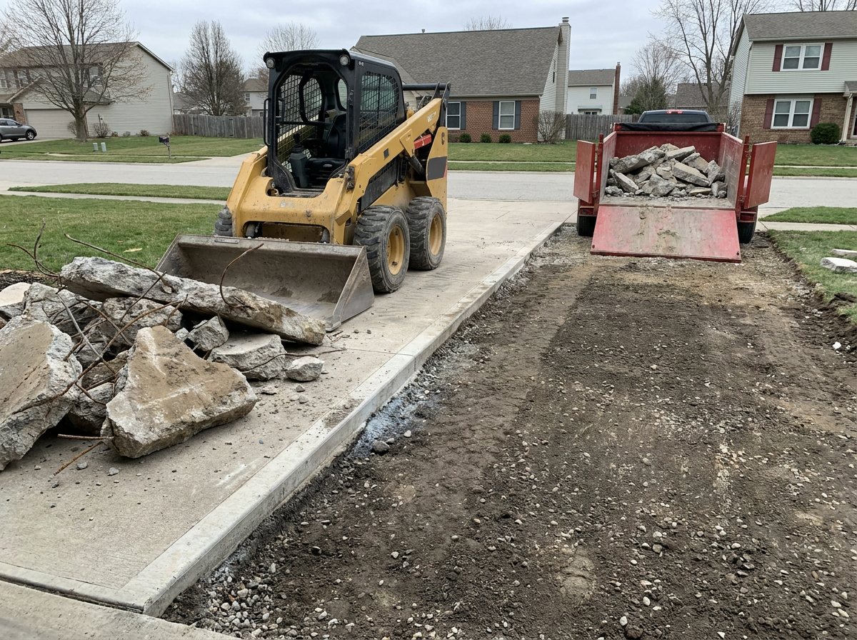 Why choose Donkey Dumpster for concrete demolition & removal