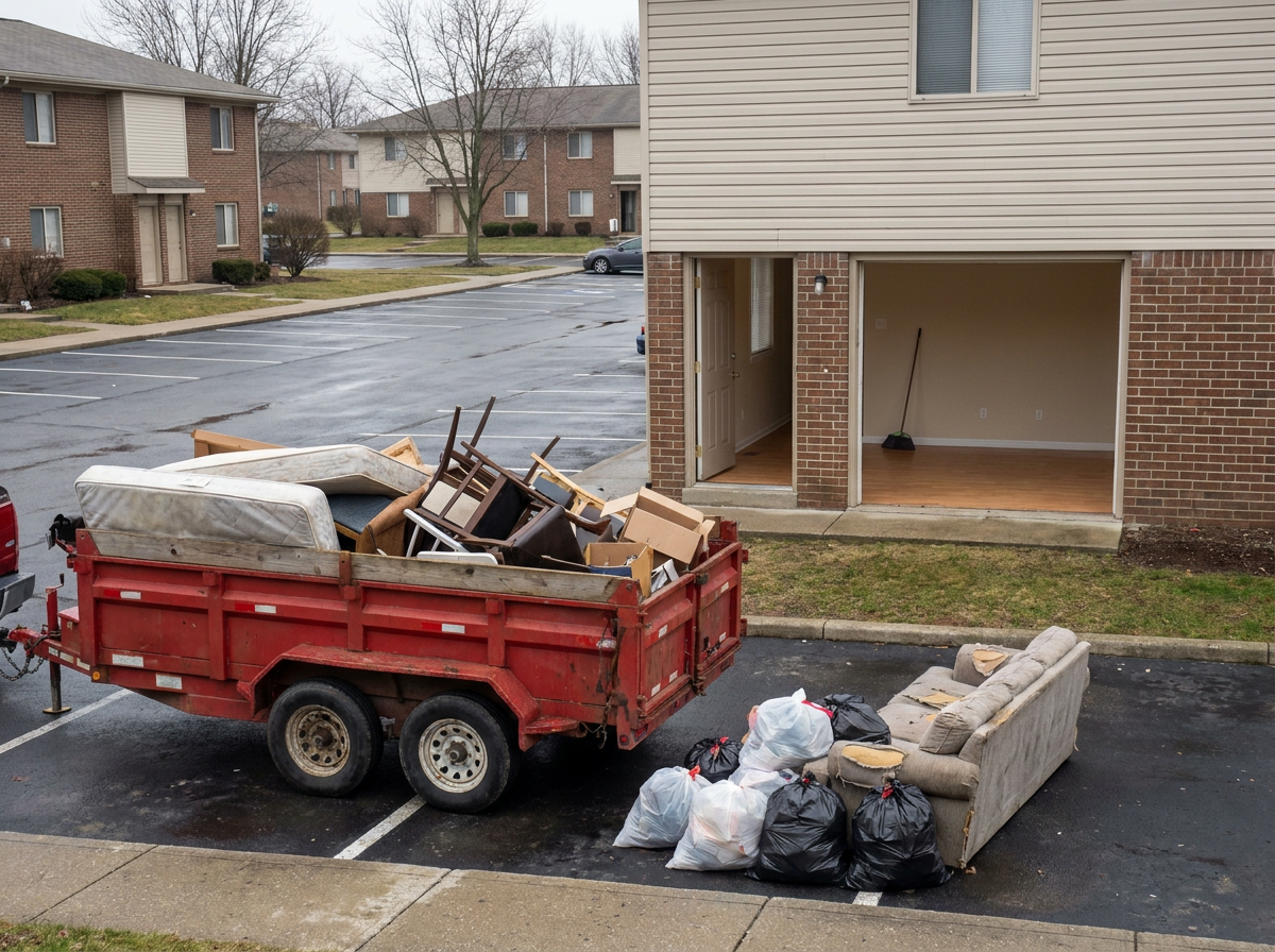 Why choose Donkey Dumpster for eviction & tenant cleanouts