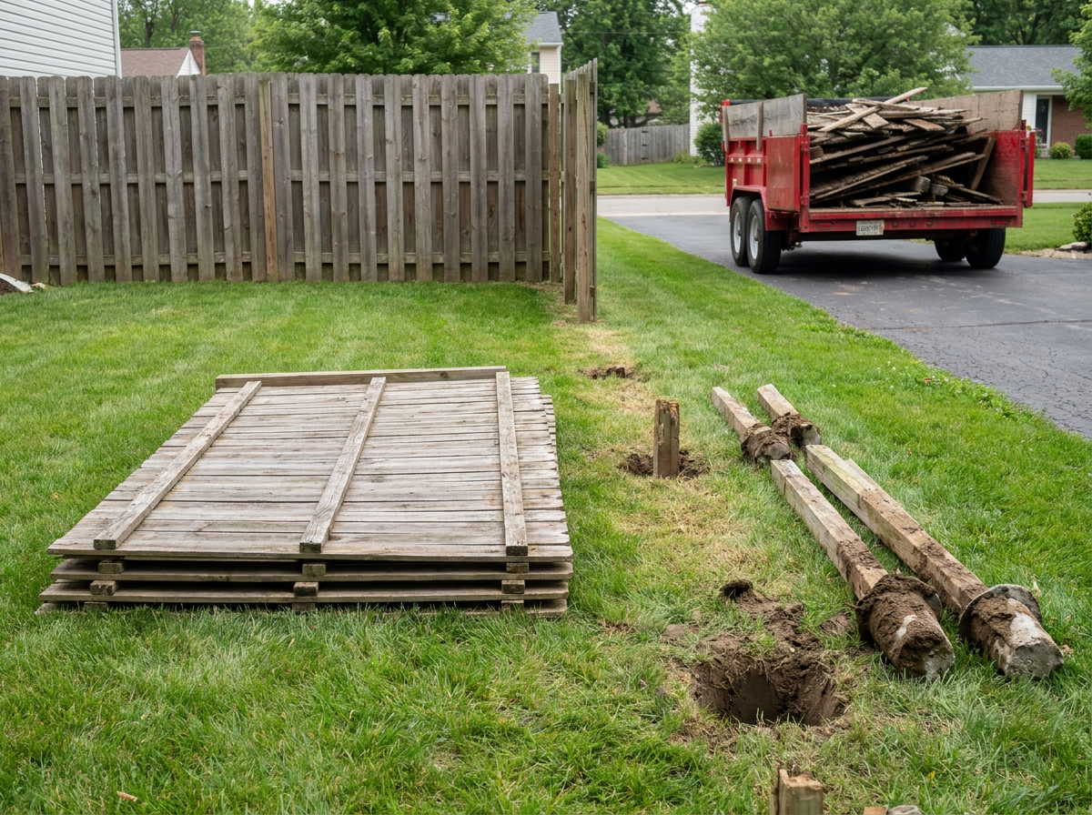 Why choose Donkey Dumpster for fence removal