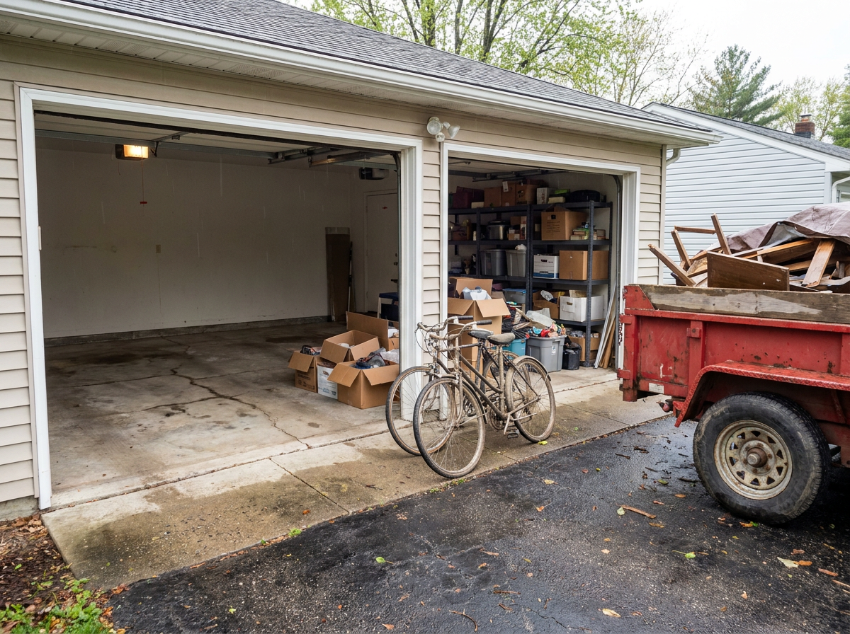 Why choose Donkey Dumpster for garage cleanouts