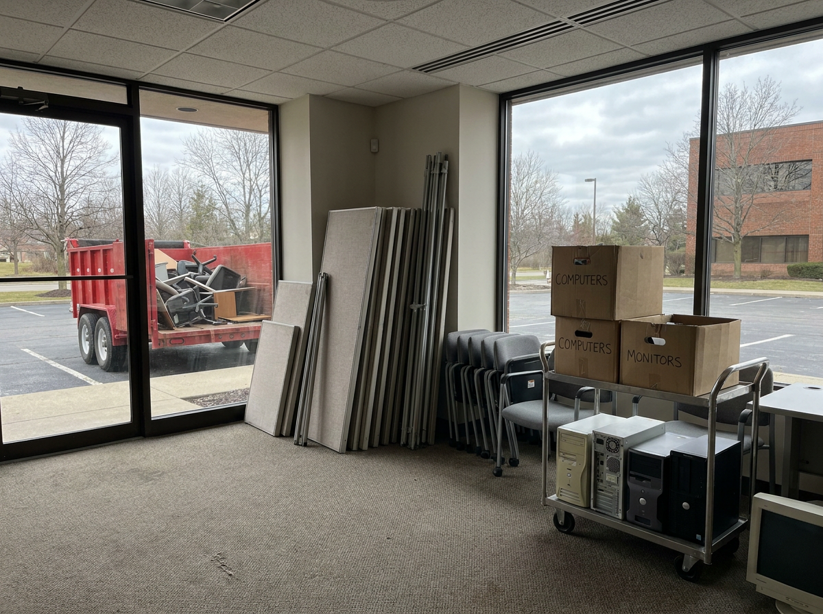Why choose Donkey Dumpster for office cleanouts