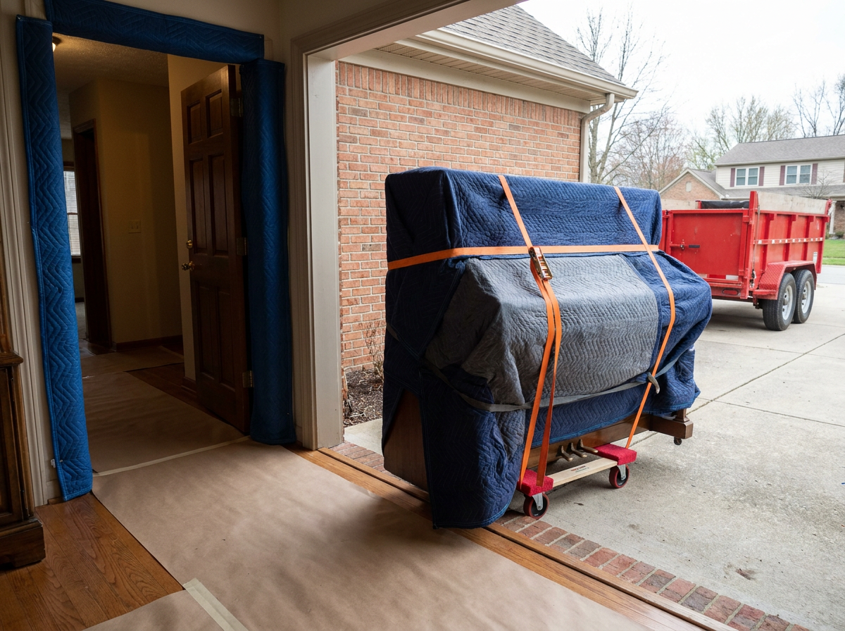 Why choose Donkey Dumpster for piano removal