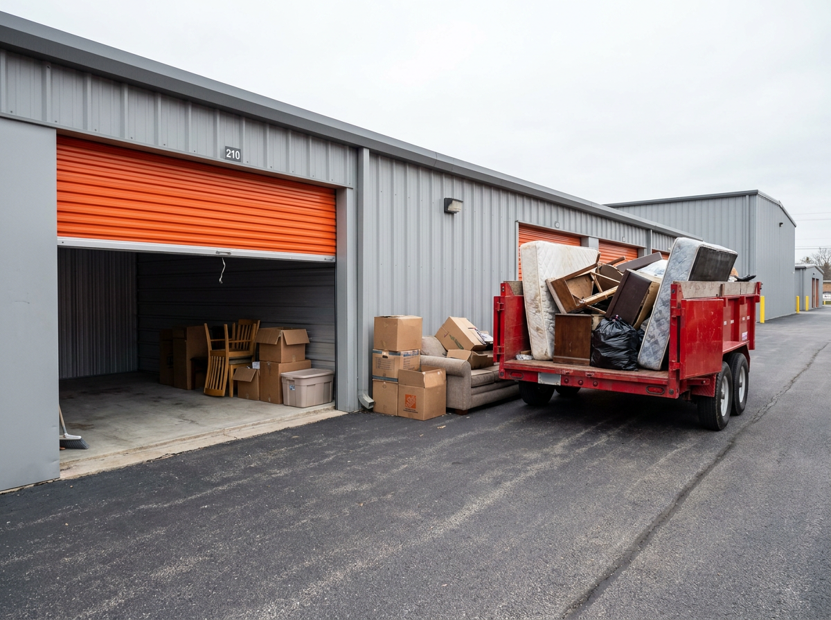 Why choose Donkey Dumpster for storage unit cleanouts